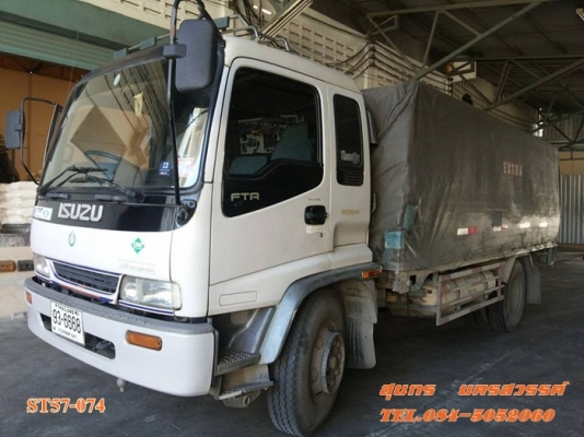 ขายด่วน รถบรรทุก 6 ล้อ ISUZU DECA 195 แรง EURO-1รถห้างแท้ ช่วงยาว 5.5M สภาพเดิมๆพร้อมใช้  ราคาสุดคุ้ม