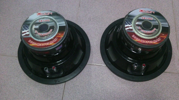 ขายซับ10นิ้วโม