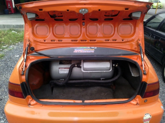 ซีวิคเครื่องหัวฉีดติดLPGแอร์เย็นไฟฟ้าครบเอกสารพร้อม