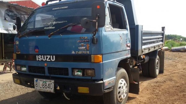 รถดั้ม อีซูซุ NPR-115แรง ปี37รถห้างแท้ สภาพดีพร้สภาพดีพร้อมลุย (ขายแล้ว เสียใหญ่ จ.ขอนแก่น หัวใจ NPR )