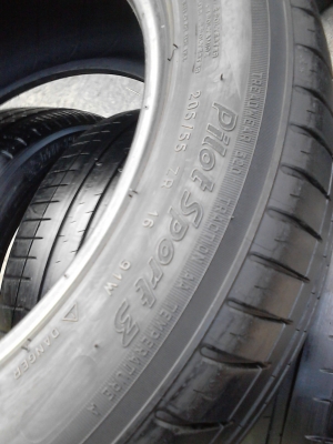 205/55R16 MICHELIN Pirot Sport 3  ชุด 4 เส้น TEL.081-427-3941