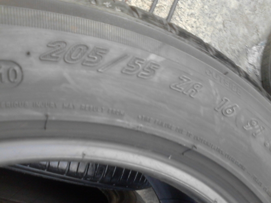 205/55R16 MICHELIN Pirot Sport 3  ชุด 4 เส้น TEL.081-427-3941