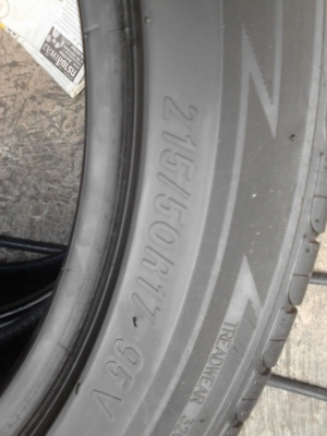 215/50R17 MAXXIS  WALTZ MS800 มี 2 เส้น  TEL.081-427-3941