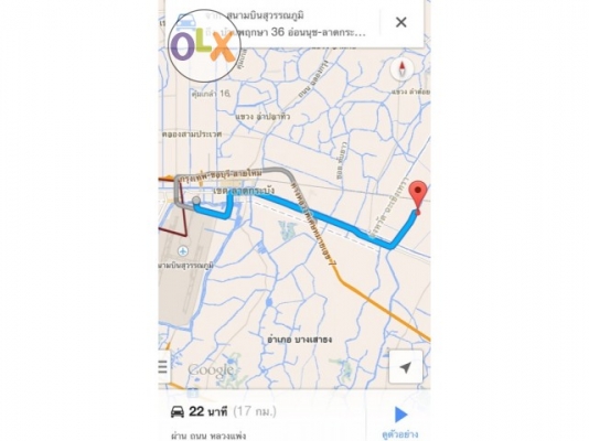 ขายบ้านแฝด ม. พฤกษา36 อ่อนนุช ลาดกระบัง เนื้อที่ 39 ตรว ไม่เคยเข้าอยู่