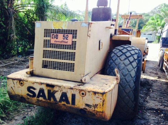 ขายถูกด่วนรถบดสั่น SAKAI SV500TF เอกสารทะเบียน