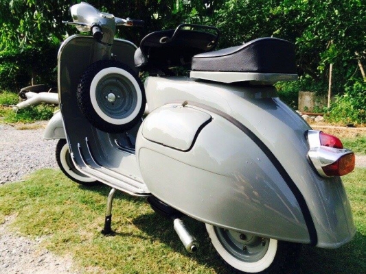 รับสั่งทำ Vespa และบริการหลังการขาย ร้าน Pong_Motor_Classic รับซ้อม ปะผุ ผ่นสี ขายซาก บริการครบวงจร