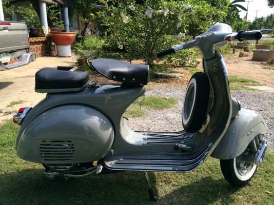 รับสั่งทำ Vespa และบริการหลังการขาย ร้าน Pong_Motor_Classic รับซ้อม ปะผุ ผ่นสี ขายซาก บริการครบวงจร