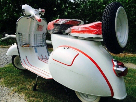 รับสั่งทำ Vespa และบริการหลังการขาย ร้าน Pong_Motor_Classic รับซ้อม ปะผุ ผ่นสี ขายซาก บริการครบวงจร