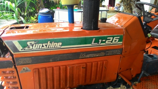 ขายรถไถ Kubota L1 26แรง สองเพลา เหลือ 90000 ยาท