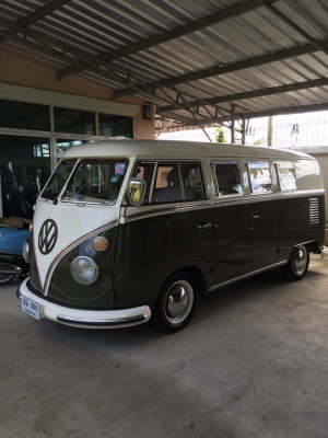 ขายรถโฟล์ค หน้าวีรุ่น 11 window ปี 1966