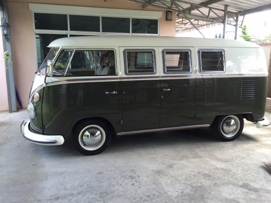 ขายรถโฟล์ค หน้าวีรุ่น 11 window ปี 1966