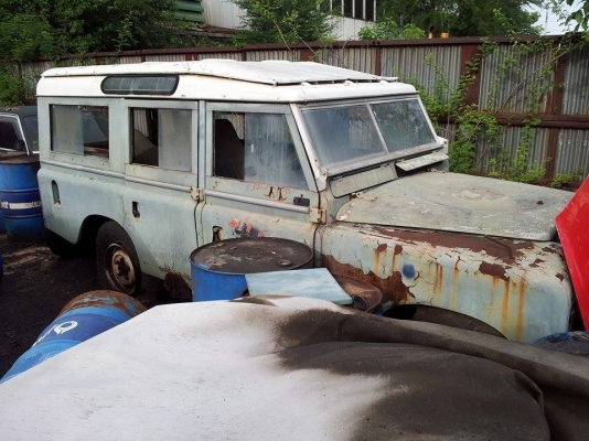 รับซื้อซากรถ Landrover Serie