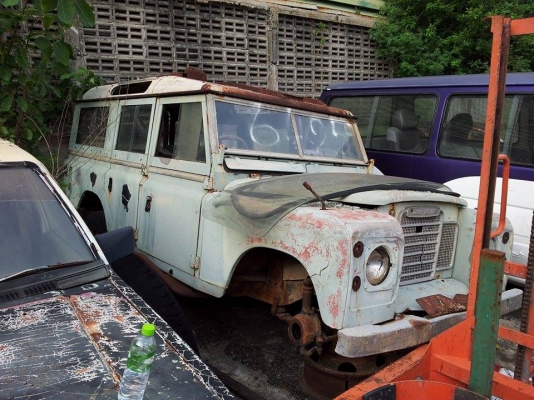 รับซื้อซากรถ Landrover Serie