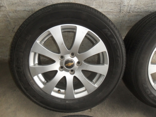 ล้อแม็ก 17นิ้ว 5รู114 เชฟ พร้อมยาง สวยๆ 4 ล้อ ราคา 7900 บาท ล้อแม็ก 17นิ้ว 5รู114 เชฟ พร้อมยาง สวยๆ 4 ล้อ ราคา 7900 บาท