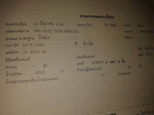 หางพื้นเรียบ3คานแท้ PANUS ปี*2548 หางสวย...พร้อมใช้ เล่มพร้อม
