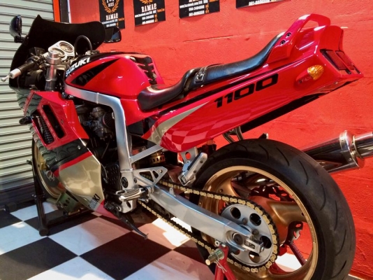 T&amp;T BIKE RAMAขายราคา79500 ฿SUZUKI GSX1100r สลิงช็อต สวยเดิมเทพ สำเนาทะเบียน แท้ครบ <โอนไม่ได้ไม่มีเล่ม>