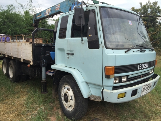 Rocky10ล้อ2เพลาติดเครนTADANO SuperZ 3ตันยางดี10เส้น Rocky10ล้อ2เพลาติดเครนTADANO SuperZ 3ตันยางดี10เส้น