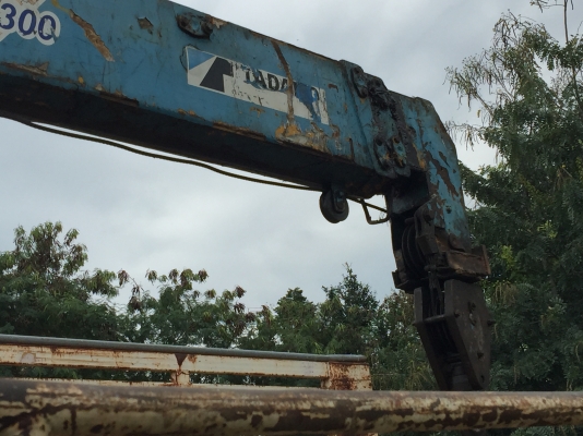 Rocky10ล้อ2เพลาติดเครนTADANO SuperZ 3ตันยางดี10เส้น Rocky10ล้อ2เพลาติดเครนTADANO SuperZ 3ตันยางดี10เส้น