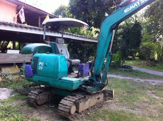 ขาย KOMATSU  PC 20 รุ่น 7 ราคา 220,000 ฿  สนใจติดต่อ. 0817634892