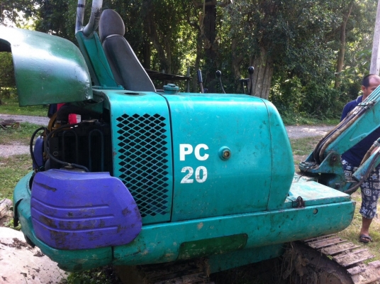 ขาย KOMATSU  PC 20 รุ่น 7 ราคา 220,000 ฿  สนใจติดต่อ. 0817634892