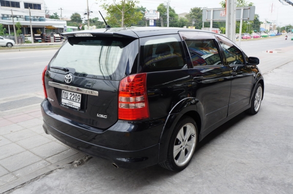 TOYOTA WISH ปี 2004 รถสวย ARIBAG คู่หน้า เบรค ระบบ ABS เบาะหนังสภาพดี ล้อ MAX แต่ง กระจกไฟฟ้า เครื่องเดิมวิ่งดี ช่วงล่างแน่น แอร์เย็น รถพร้อมใช้งาน สีสวย จัดไฟแนนได ฟรีดาวน์