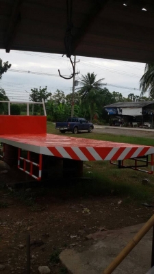 กระบะพื้นเรียบ ยาว 7.20 กว้าง 2.48 เหล็กหนาคับ