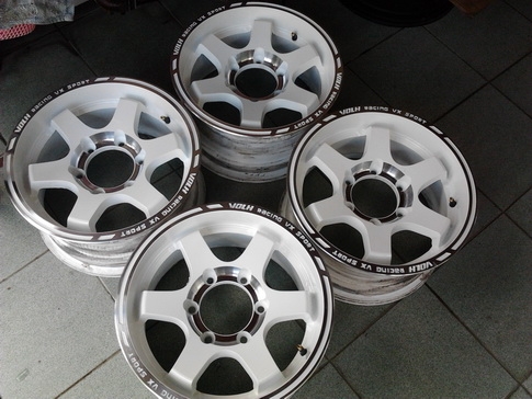 ล้อ TE37 ก้านยก 6/139 ขอบ15 กว้าง7.5 ออฟ20 สวยๆ 1ชุด