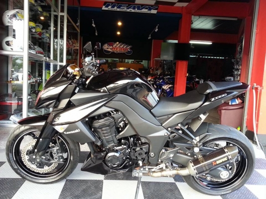 New!!--Kawasaki z1000 ปี 2012 รถสวยกริ๊บ วิ่ง 6,xxx !!! สีเดิมทั้งคัน ไม่ล้มไม่ช