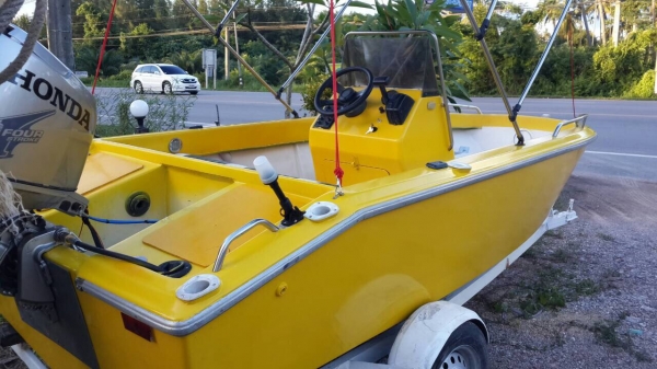 ขายด่วนเรือเร็วพร้อมเครื่อง30แรงโฟร์สโตรก สวยมากๆ