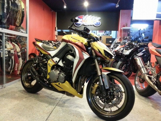 New!!--kawasaki z1000 ปี 2014 ทบ. ไม่ล้มไม่ชน สวยกริ๊บ Limited สีเดียวในไทย!!!