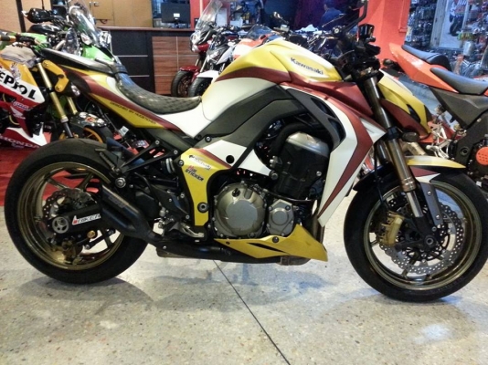 New!!--kawasaki z1000 ปี 2014 ทบ. ไม่ล้มไม่ชน สวยกริ๊บ Limited สีเดียวในไทย!!!
