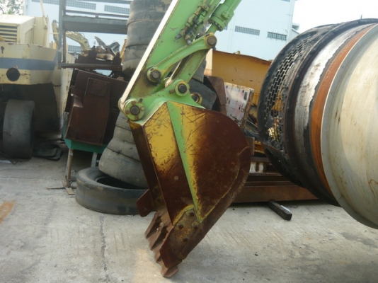 รถขุด Komatsu PC120-6 เพิ่งเหยียบถึงไทย รถเก่านอก นำเข้าจากญี่ปุ่น สภาพเดิมๆ