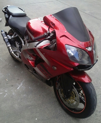<<<<<<<< Kawasaki ZX9R ปี 2001 ทะเบียนโอนนอก >>>>>>>>>