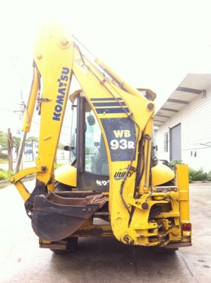 หน้าตักหลังขุด  Komatsu WB93-5 #F52148 2007y โทร 098-858-5524 สามภพ ครับ