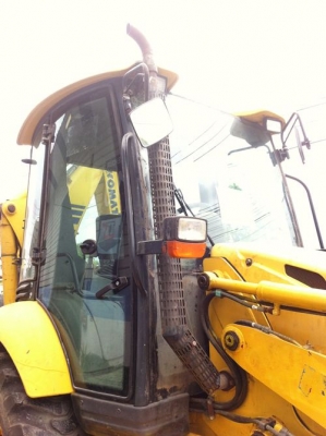 หน้าตักหลังขุด  Komatsu WB93-5 #F52148 2007y โทร 098-858-5524 สามภพ ครับ