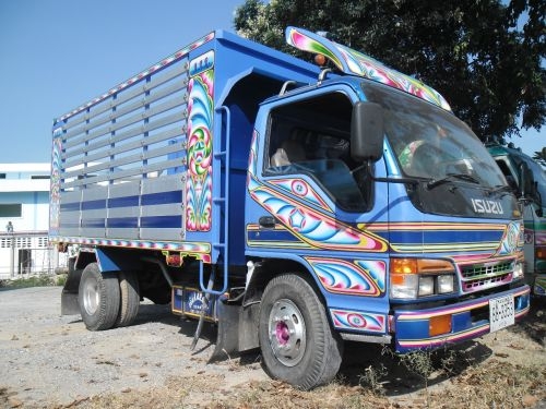 ขาย 6 ล้อ ISUZU NPR 120แรงม้า ดัมพ์ 5เมตร