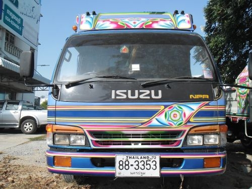ขาย 6 ล้อ ISUZU NPR 120แรงม้า ดัมพ์ 5เมตร