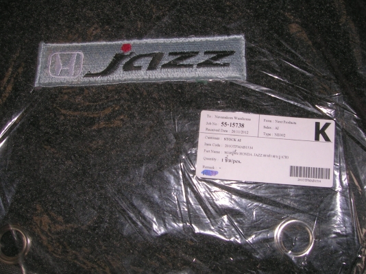 ... พรมปุพื้น HONDA JAZZ ... ... พรมปุพื้น HONDA JAZZ ...