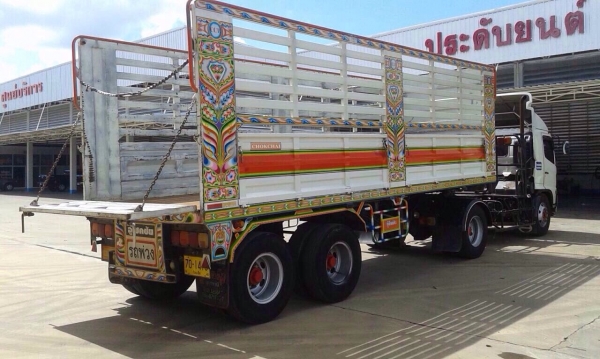 ขาย 6 ล้อ หัวลาก แม่+ลูก  HINO 212 แรง ปี 2553 สภาพ 95\%