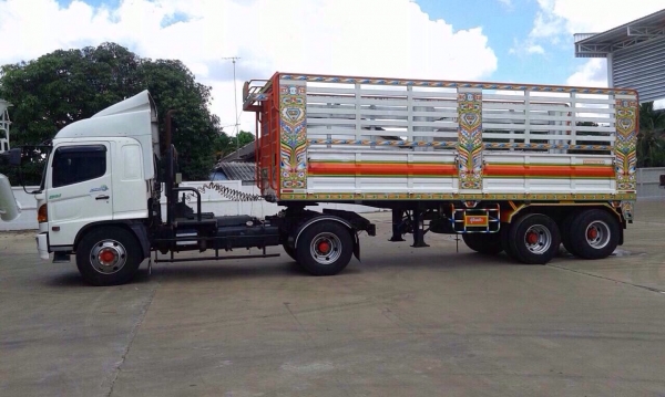 ขาย 6 ล้อ หัวลาก แม่+ลูก  HINO 212 แรง ปี 2553 สภาพ 95\%