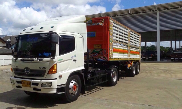 ขาย 6 ล้อ หัวลาก แม่+ลูก  HINO 212 แรง ปี 2553 สภาพ 95\%