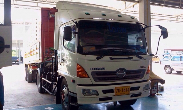 ขาย 6 ล้อ หัวลาก แม่+ลูก  HINO 212 แรง ปี 2553 สภาพ 95\%