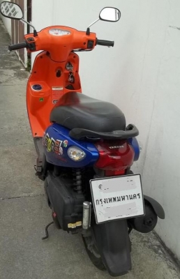 ขาย Yamaha Fiore จดปี 2554 สีน้ำเงิน ส้ม  ขาย 19,900.-