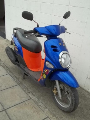 ขาย Yamaha Fiore จดปี 2554 สีน้ำเงิน ส้ม  ขาย 19,900.-