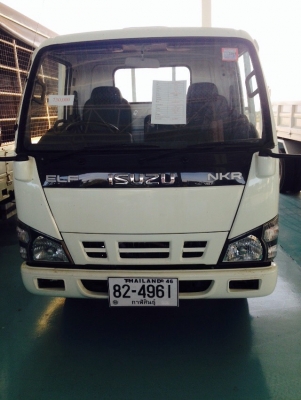 หกล้อNKR 130 แรง ปี 2551 กระบะ 4.30 เมตร ไมล์ 30,000 กม.