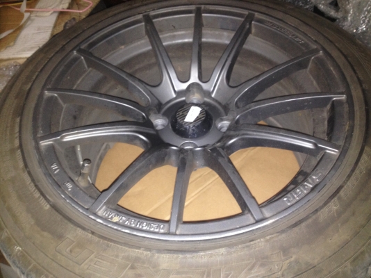 ขายล้อแม็ก พร้อมยาง 195/55/15 4 รู 100