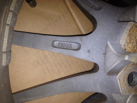 ขายล้อแม็ก พร้อมยาง 195/55/15 4 รู 100