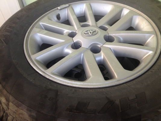 ขายล้อแม็ก VIGO CHAMP 17 พร้อมยาง  Bridgestone 265 65 17