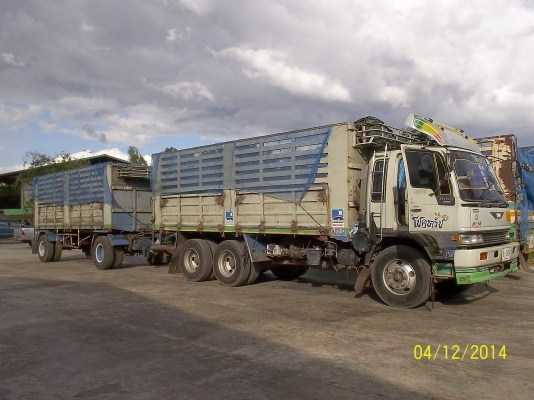 ขาย18ล้อFM3M พร้อมลูกพ่วง เอกสารพร้อมโอน