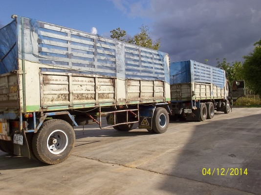 ขาย18ล้อFM3M พร้อมลูกพ่วง เอกสารพร้อมโอน